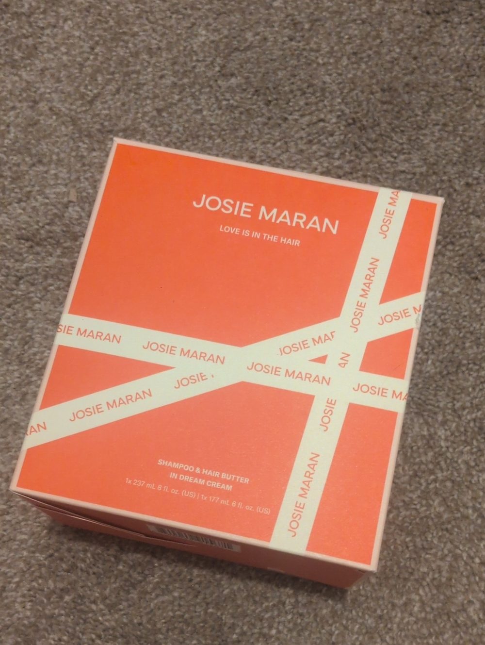 JOSIE MARAN Coral Dream Cream Shampoo & Hair Butter Set